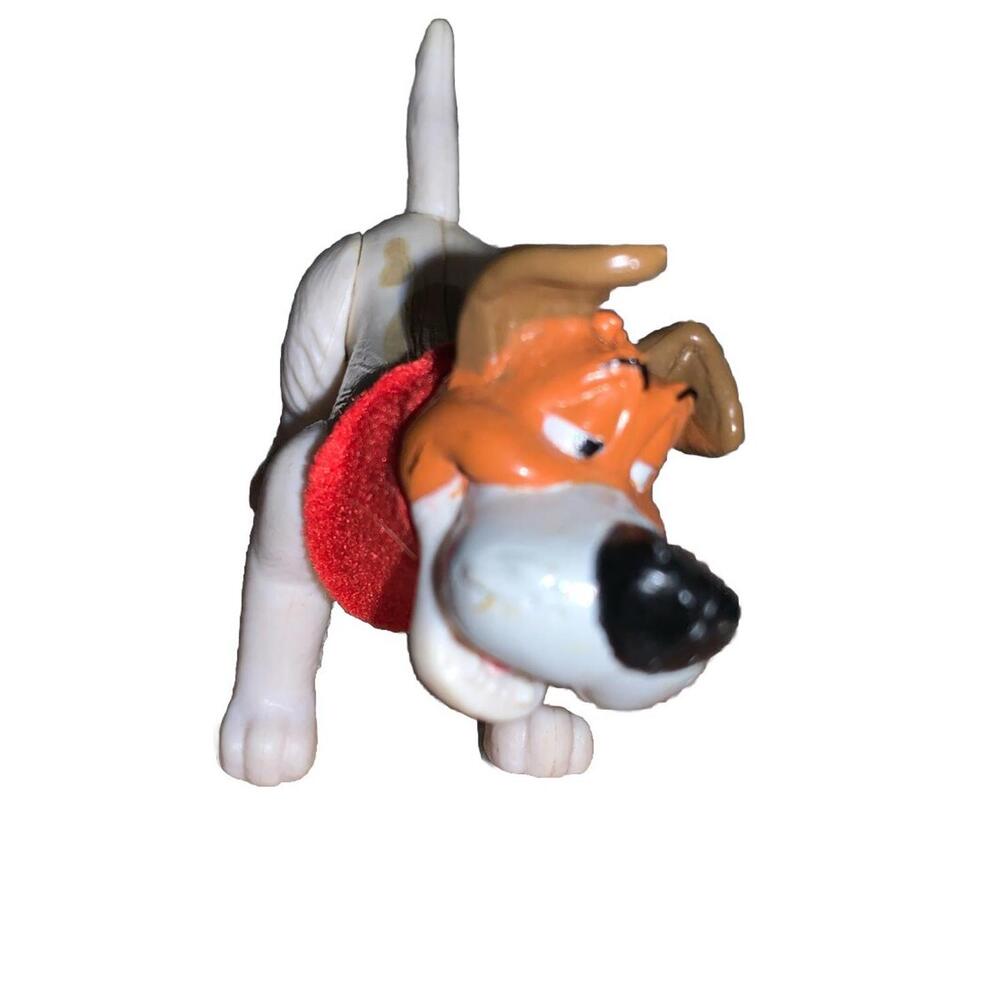 Oliver & Company Dodger the Dog Poseable Toy Disney 3.5 Inches PVC figurine red